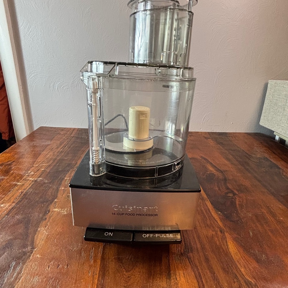 Cuisinart 14-Cup Food Processor Brushed Stainless Black DFP-14BCN Type 33